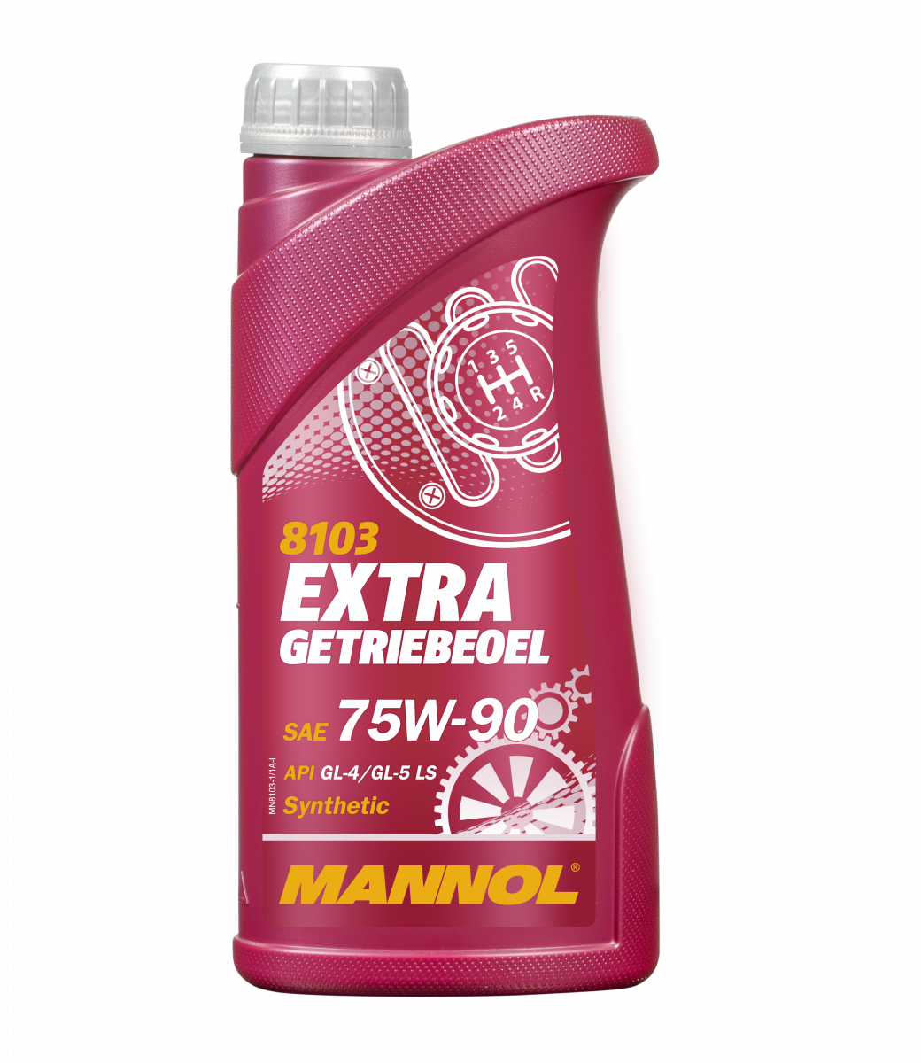 Трансмиссионное масло MANNOL EXTRA GETRIEBEOEL 75W90 GL-5, 1 л